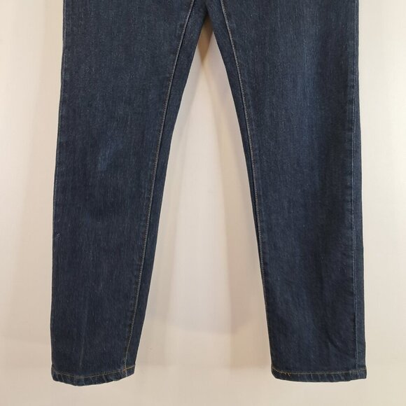 Uniqlo Slim Fit Blue Ankle Jeans Size 30 - Picture 3 of 8